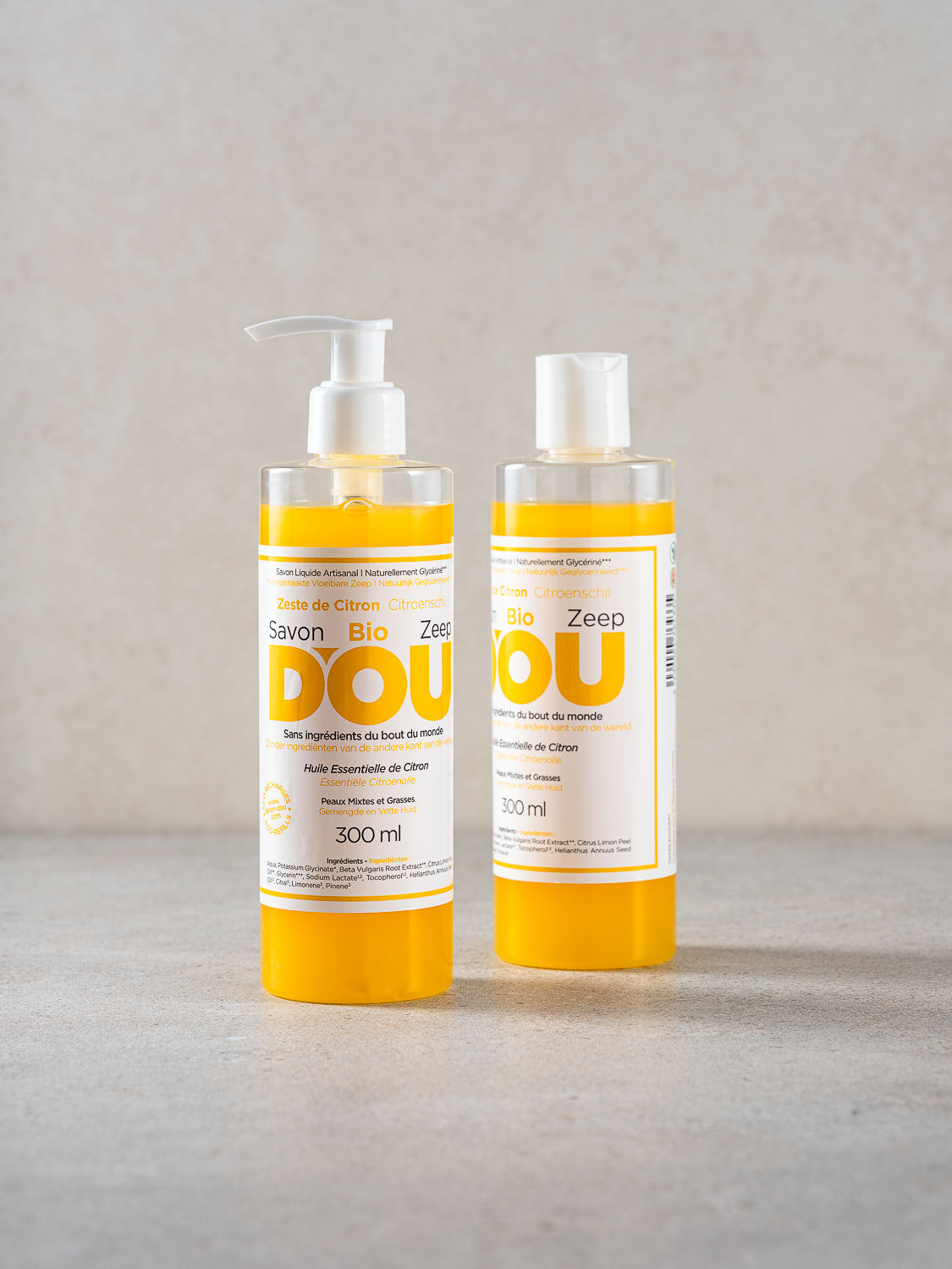 Savon D'où liquide - Zeste de Citron - Bio