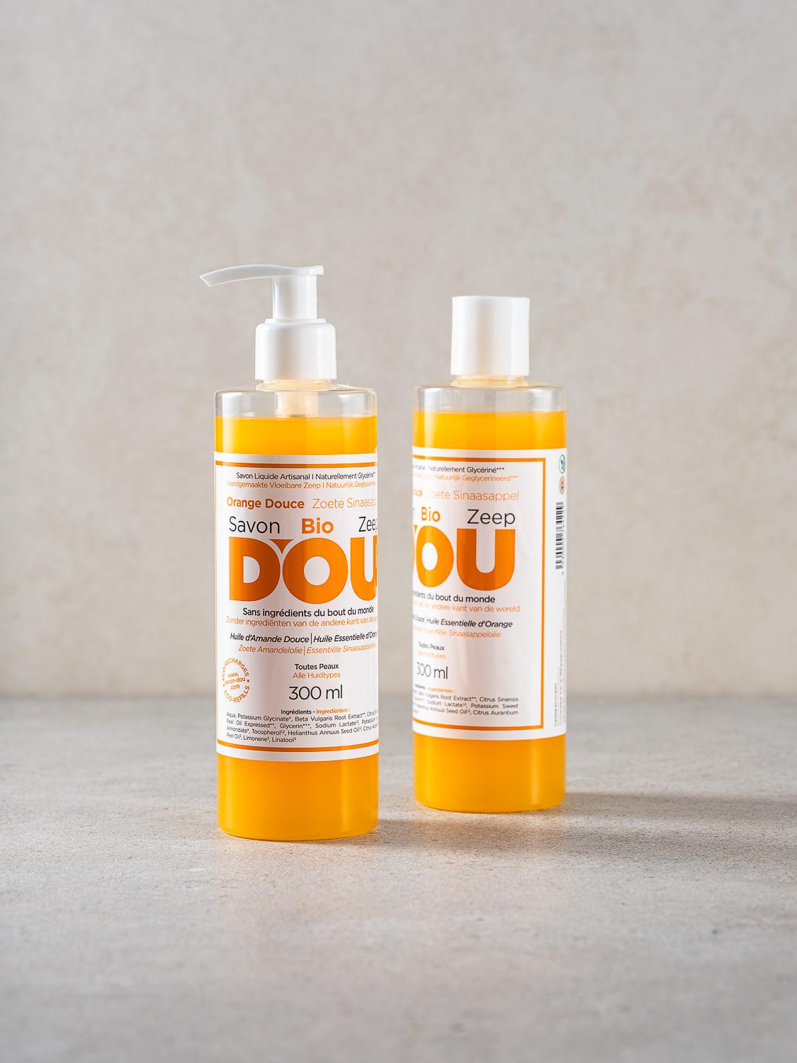 Savon D'où liquide - Orange Douce - Bio