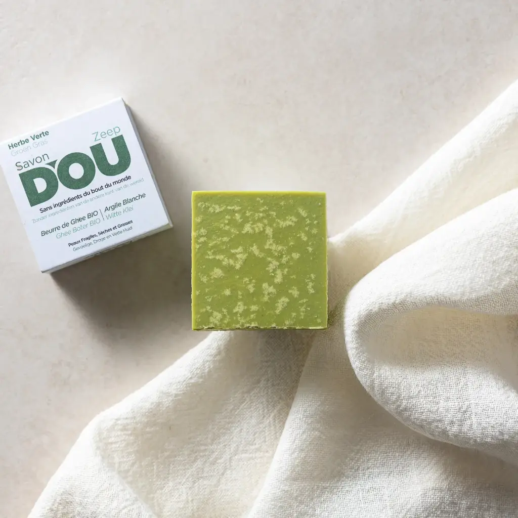 Savon D'où - Herbe Verte (Carré classique 100g (-5% dès 3 savons))