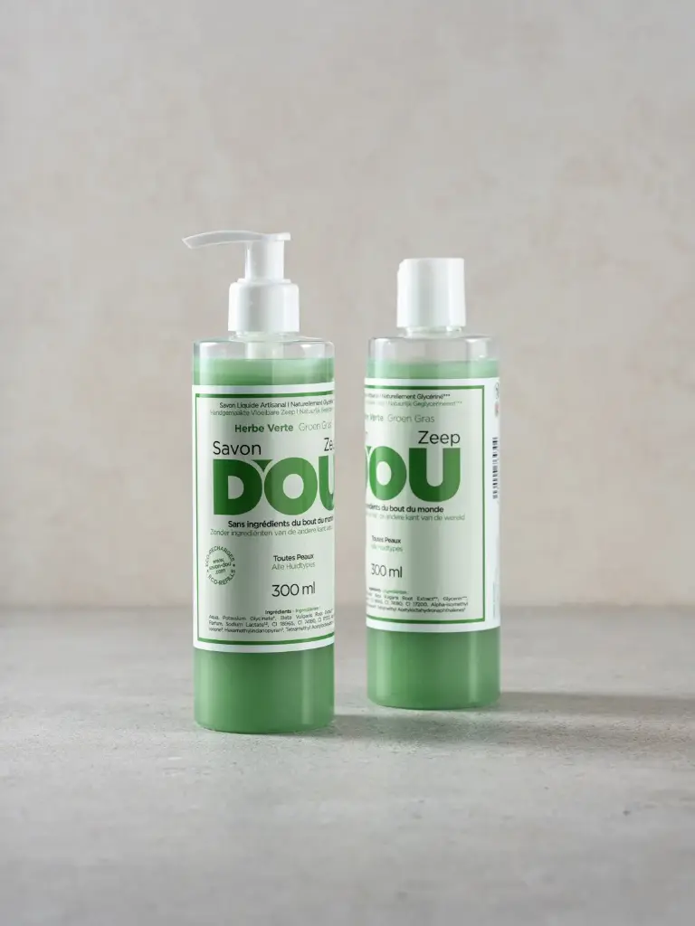 Savon D'où liquide - Herbe Verte (Herbe Verte 300ml disctop)