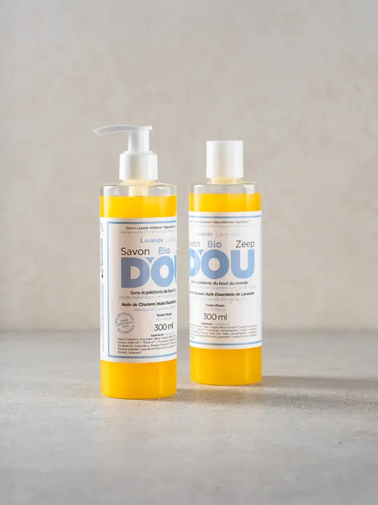 Savon D'où liquid soap - Lavander - Organic (Lavande 300ml disctop)