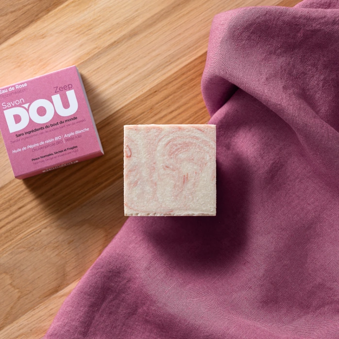 Savon D'où - Eau de Rose (Carré classique 100g (-5% dès 3 savons))