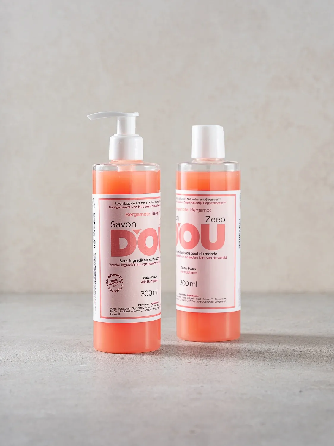 Savon D'où liquide - Bergamote (Bergamote 300ml disctop)